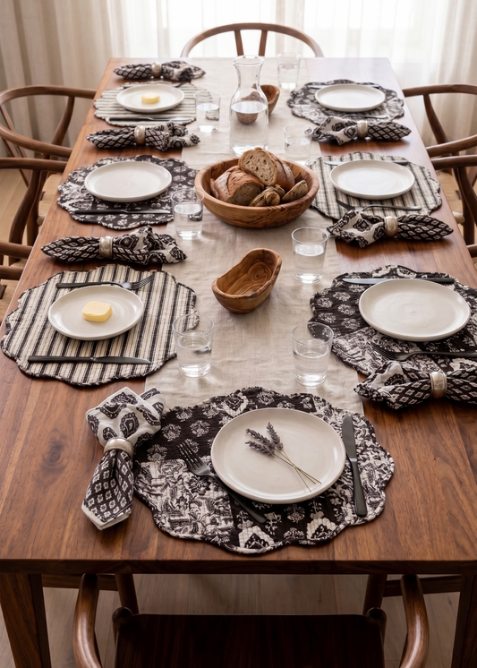 Charcoal Placemat