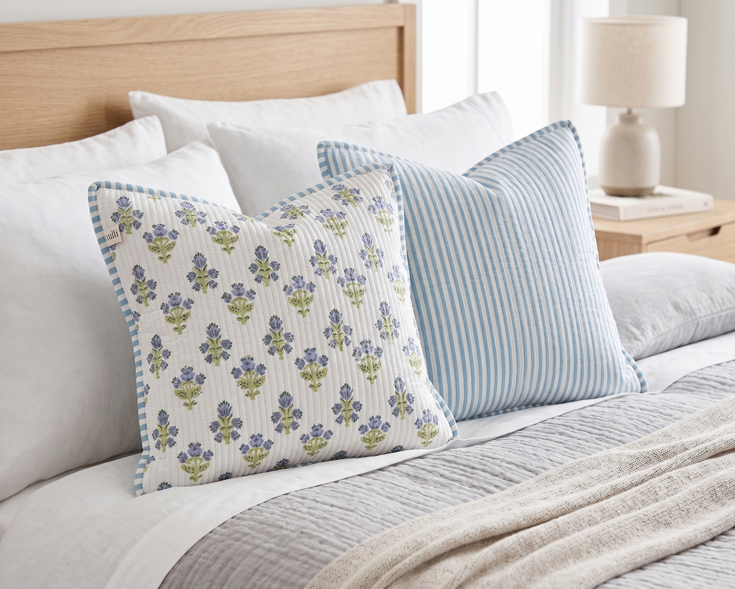 Cove Bleu Cushion Cover