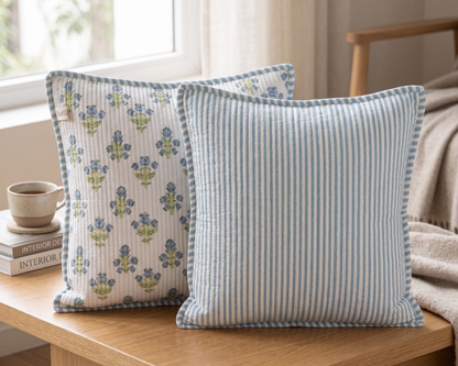 Cove Bleu Cushion Cover